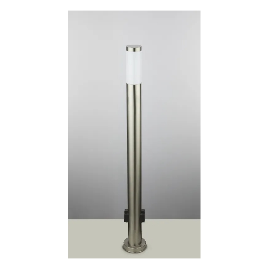 Globo 3159KLED - LED-Außenleuchte mit Steckdose BOSTON LED/9W/230V IP44 110 cm