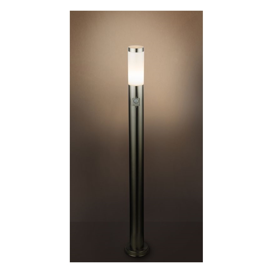 Globo - Auβenleuchte mit Sensor 1xE27/60W/230V 110 cm IP44