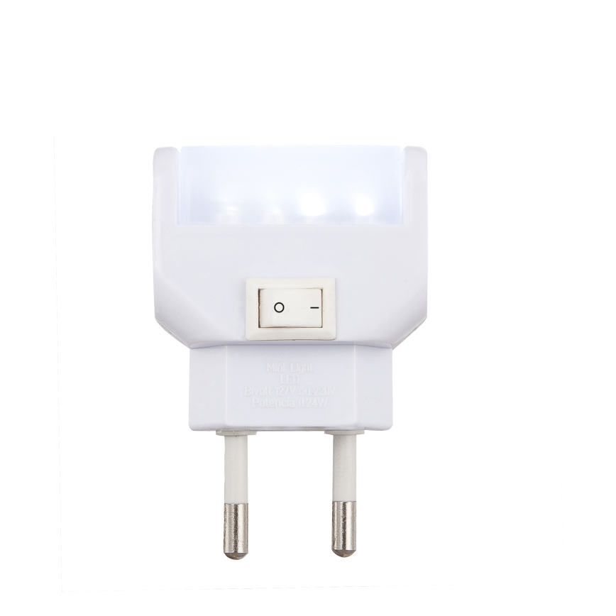 Globo - LED Orientierungslicht-Schalter mit LED 4xLED/ 0,24 W/13V