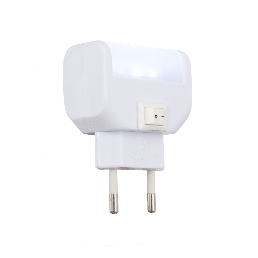 Globo - LED Orientierungslicht-Schalter mit LED 4xLED/ 0,24 W/13V