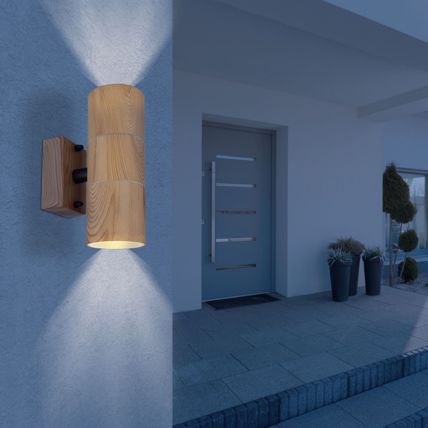 Globo - Außenwandleuchte 2xGU10/35W/230V IP44