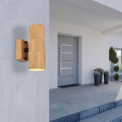 Globo - Außenwandleuchte 2xGU10/35W/230V IP44