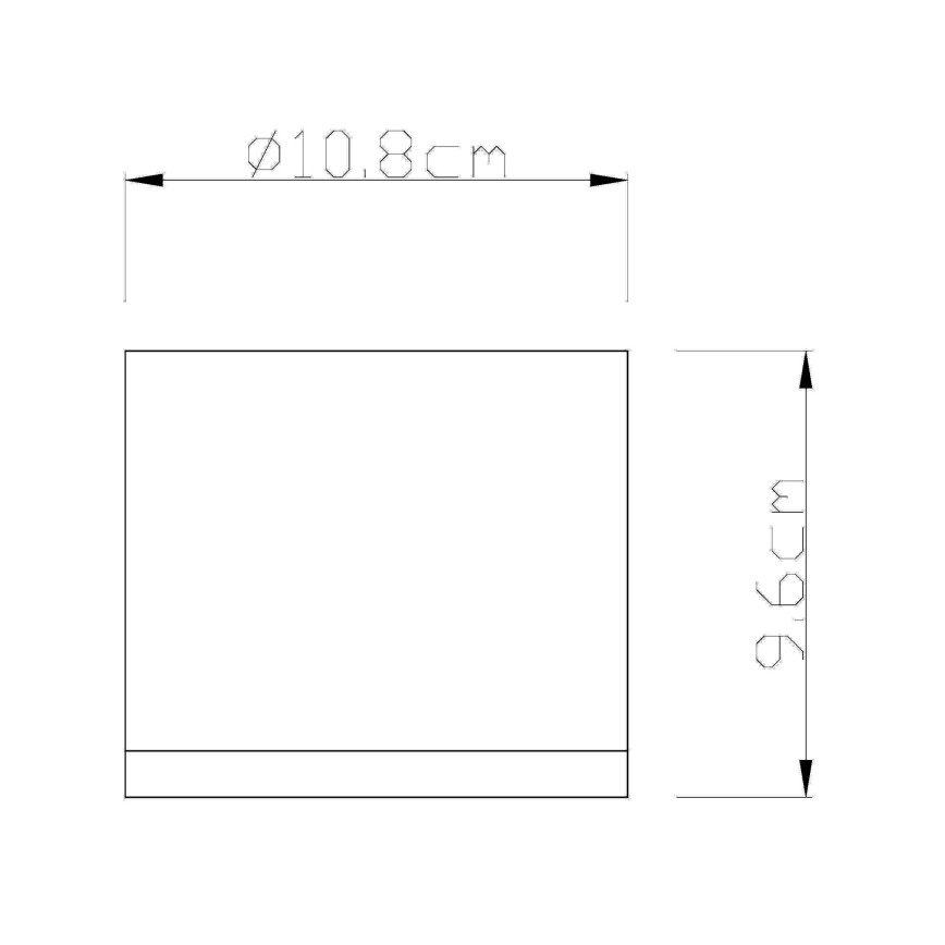 Globo - Outdoor-Deckenleuchte 1xGX53/11W/230V IP44