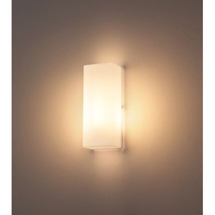 Globo - Außenwandleuchte 1xE27/15W/230V IP44 weiß