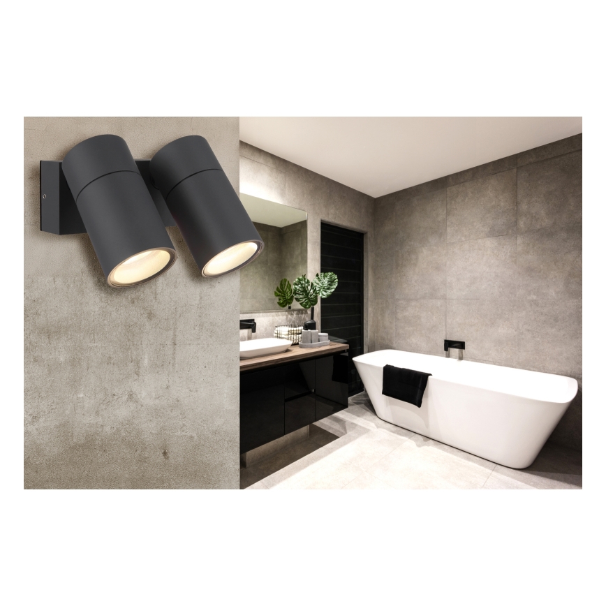 Globo - Wandstrahler 2xGU10/35W/230V