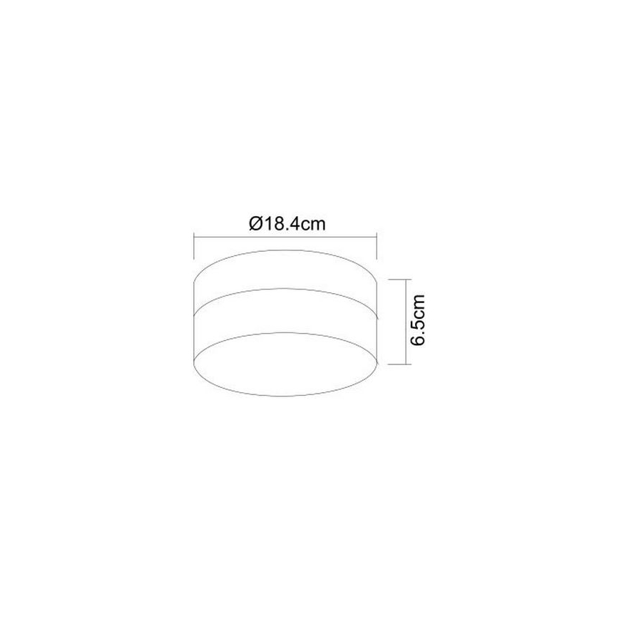 Globo - Badezimmerleuchte 1xE27/60W/230V d 18,4 cm IP44