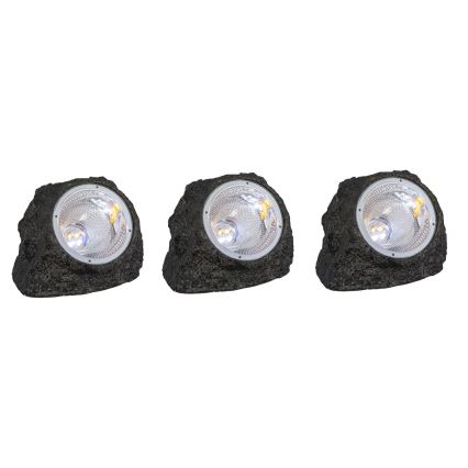 Globo - SET 3x LED Solarleuchte LED/1,2V IP44 600 mAh