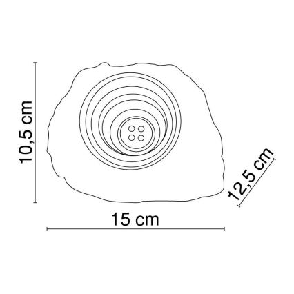 Globo - SET 3x LED-Solarbeleuchtung LED/1,2V IP44