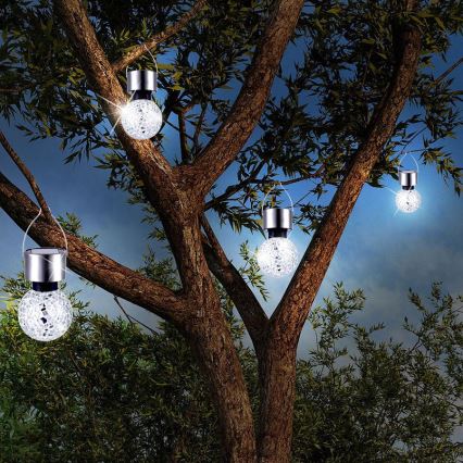 Globo 33056 - Solarleuchte LED/0,06W/3,2V IP44 400 mAh