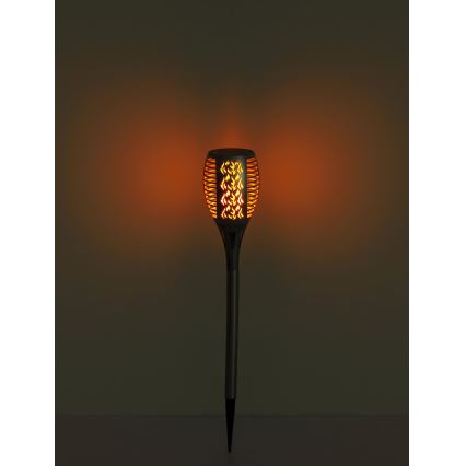 Globo - LED-Solarleuchte LED/3,6W/3V 1800K IP44 glänzendes Chrom