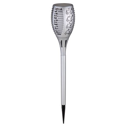 Globo - LED-Solarleuchte LED/3,6W/3V 1800K IP44 glänzendes Chrom
