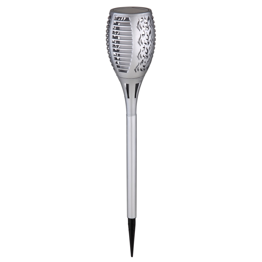 Globo - LED-Solarleuchte LED/3,6W/3V 1800K IP44 glänzendes Chrom