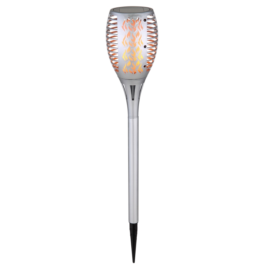 Globo - LED-Solarleuchte LED/3,6W/3V 1800K IP44 glänzendes Chrom