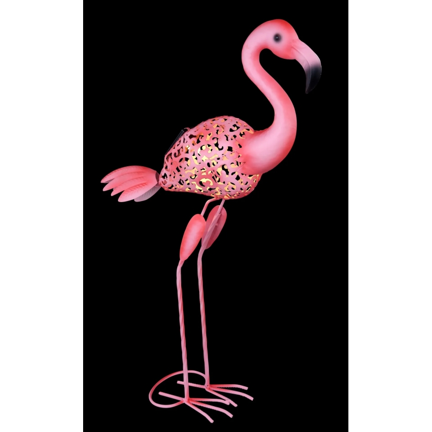 Globo - LED-Solarleuchte LED/3V IP44 300 mAh, Flamingo-Design