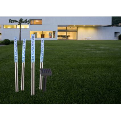Globo - SET 4x LED Solarleuchte 4xLED/0,07W IP44 600 mAh