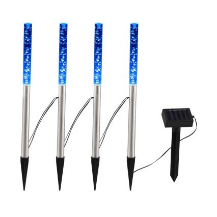 Globo - SET 4x LED Solarleuchte 4xLED/0,07W IP44 600 mAh