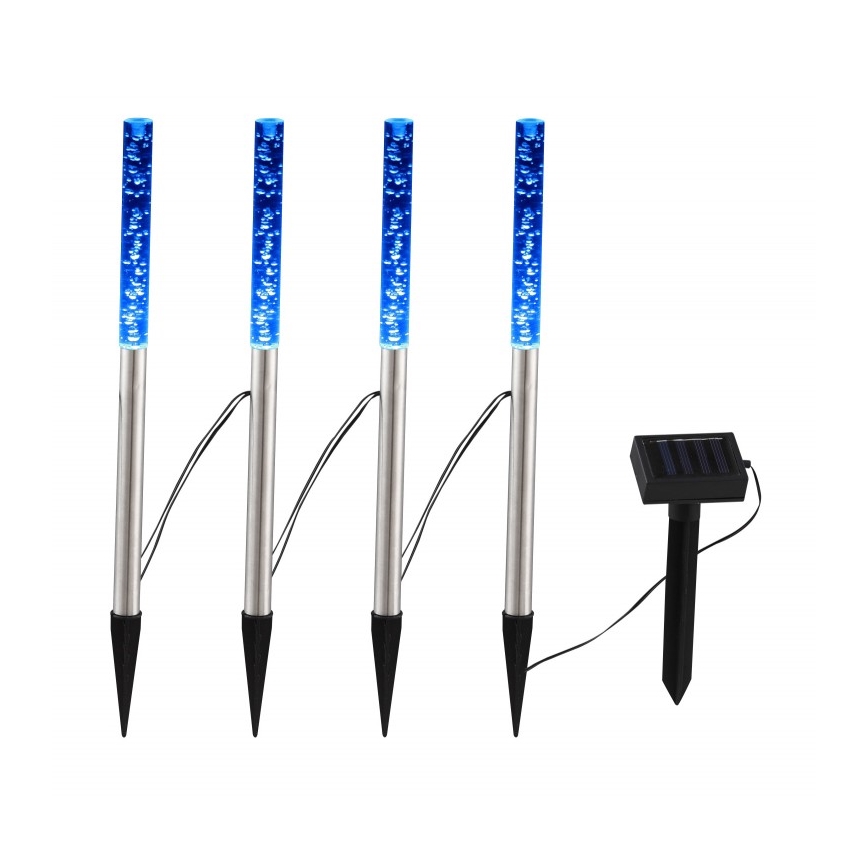 Globo - SET 4x LED Solarleuchte 4xLED/0,07W IP44 600 mAh