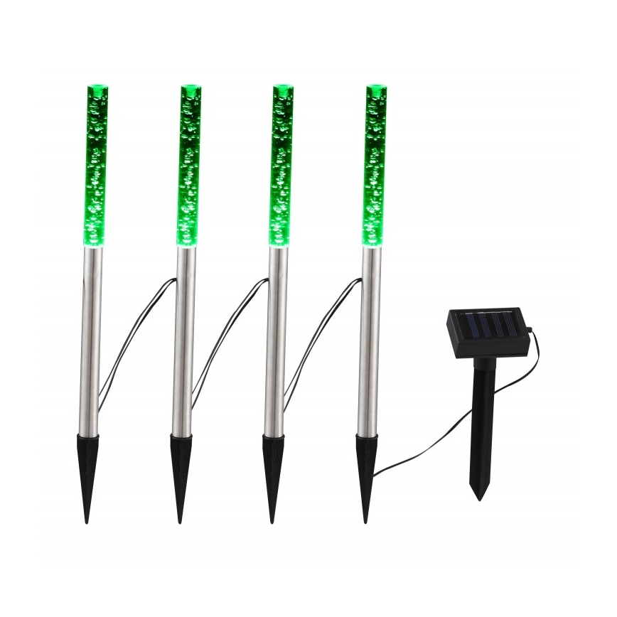 Globo - SET 4x LED Solarleuchte 4xLED/0,07W IP44 600 mAh