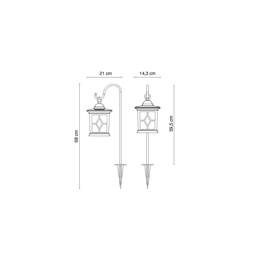 Globo - LED-Solarlampe LED/0,05W/3,2V IP44 300 mAh