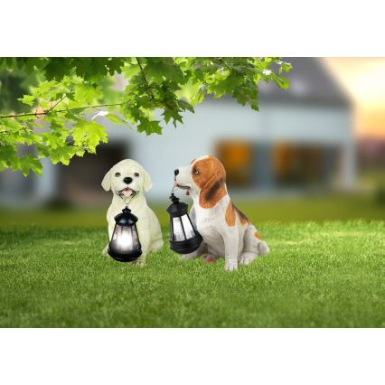 Globo - LED-Solarleuchte LED/0,06W/3V Hund IP44 600 mAh