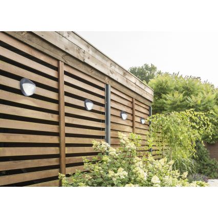 Globo 33429-12 - Solární nástěnné LED svítidlo SOLAR 2xLED/0,06W/3,2V