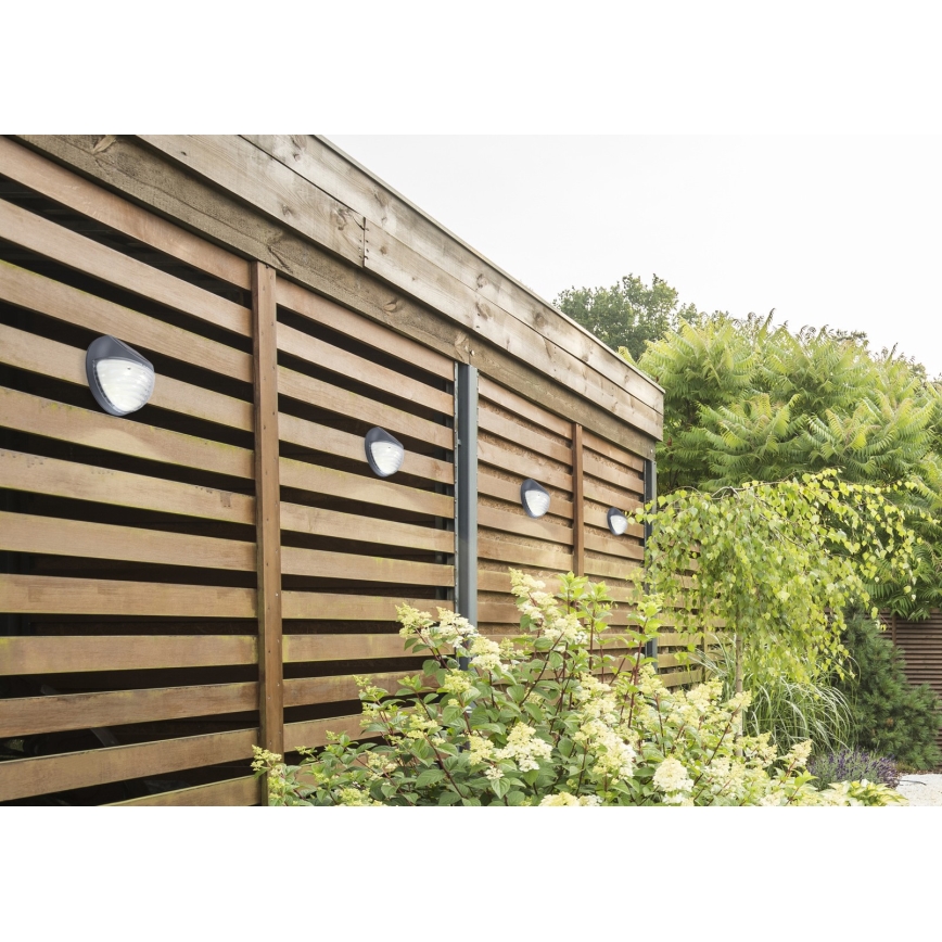 Globo 33429-12 - Solární nástěnné LED svítidlo SOLAR 2xLED/0,06W/3,2V