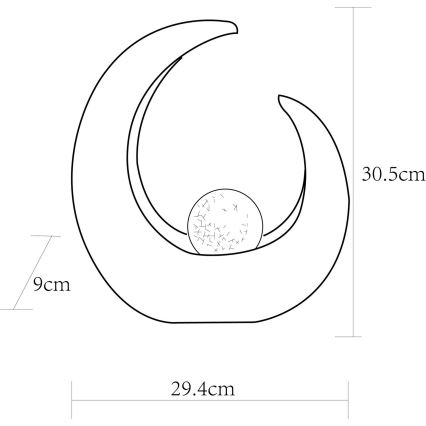 Globo – LED-Solarleuchte LED/0,02W/3V IP44