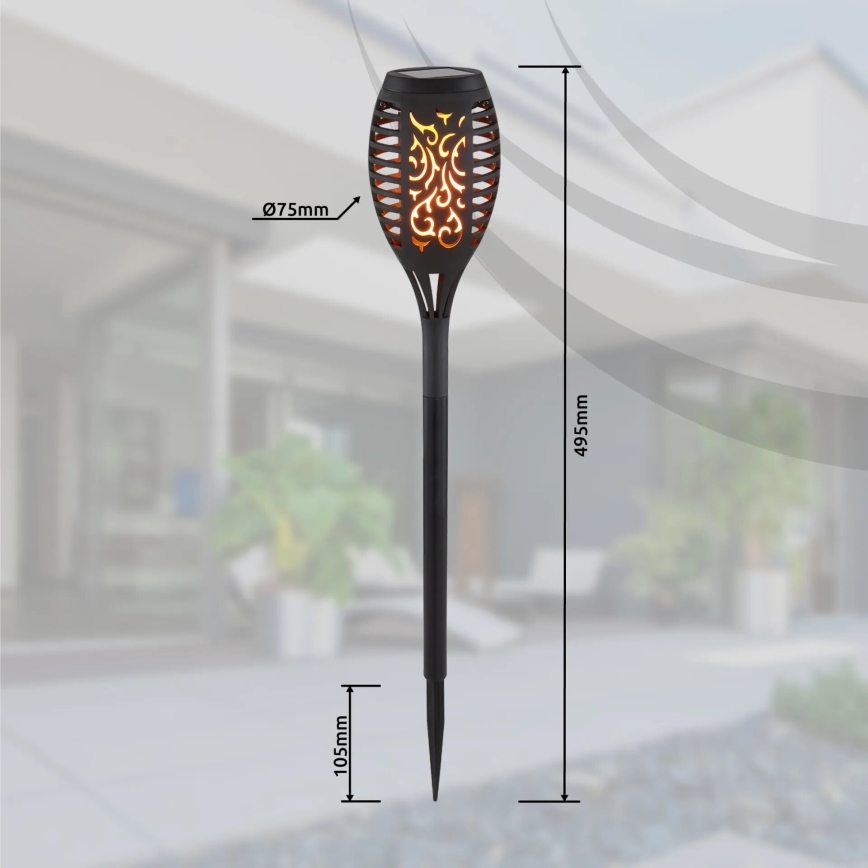 Globo - SET 3x LED-Solarleuchte LED/0,1W/3V IP44
