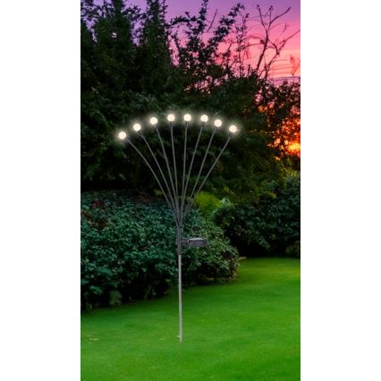 Globo - LED-Solarleuchte 8xLED/0,06W/3,2V 3000K IP44