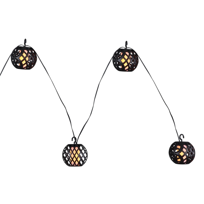Globo - Dekorative LED-Solarlichterkette 98xLED/0,1W/3V 410 cm IP44