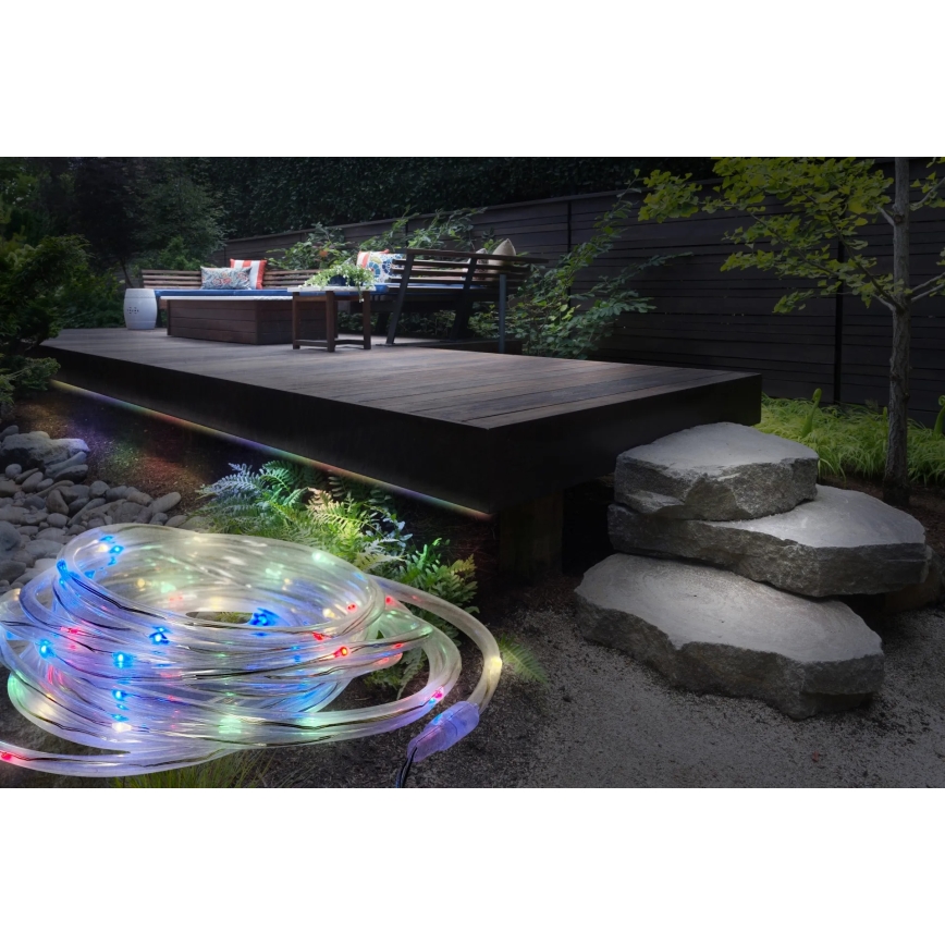 Globo - LED-Solar-Lichterkette LED/1,2V IP44 4,9 m 600 mAh