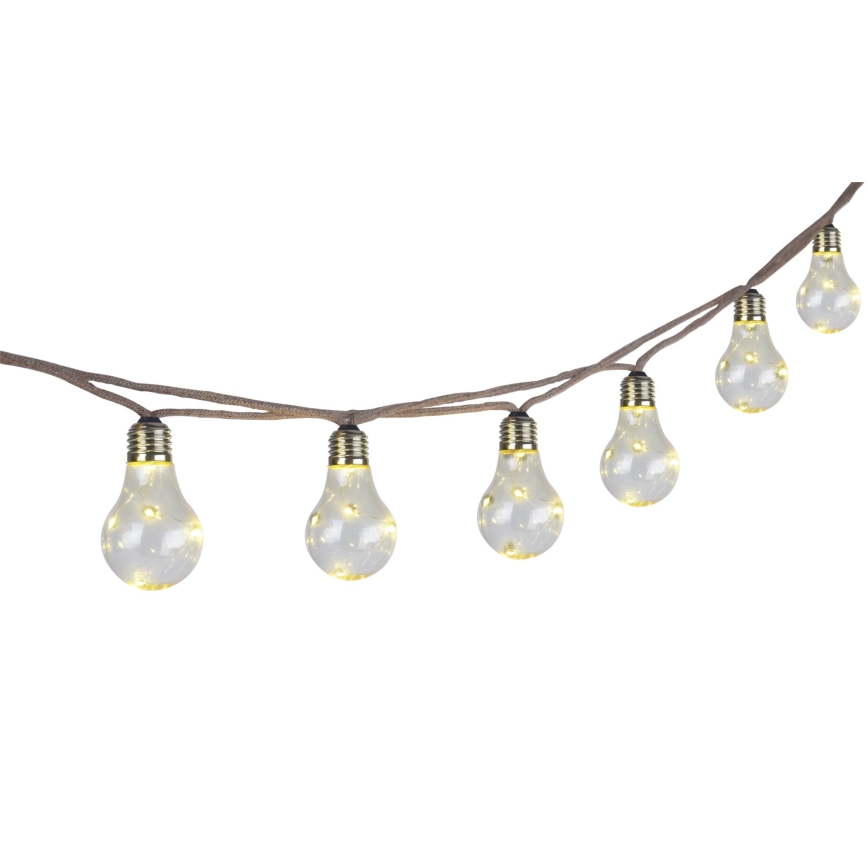 Globo - Dekorative LED-Solarlichterkette 50xLED/0,06W/3,2V 570 cm IP44