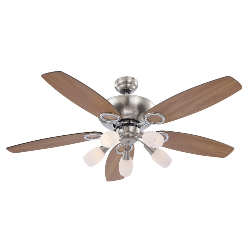 GLOBO 0337 - Deckenlüfter JERRY 5xE14/40W/230V