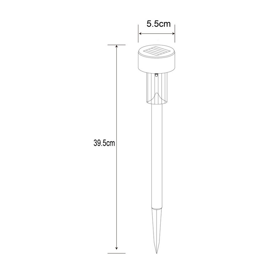 Globo - LED-Solarleuchte LED/0,06W/1,2V IP44 200 mAh