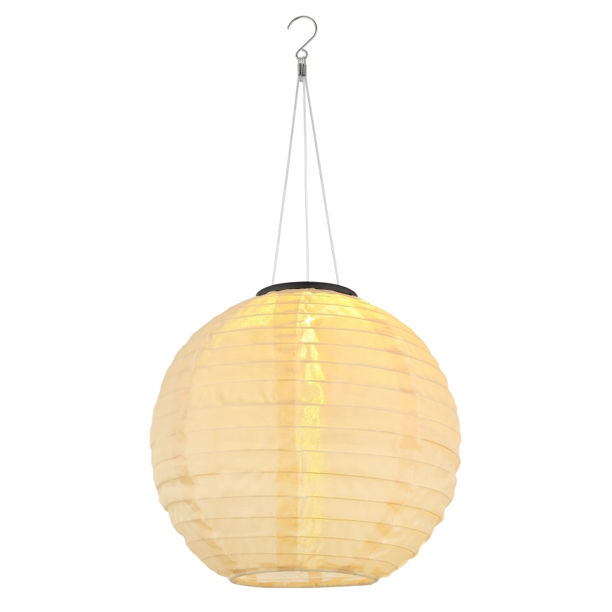 Globo - Höhenverstellbare LED-Solar-Hängeleuchte LED/0,5W/3V IP44 300 mAh beige