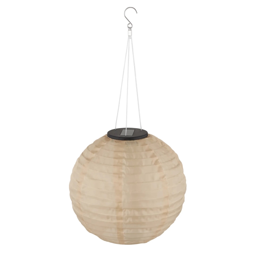 Globo - LED Hängesolarleuchte LED/0,5W/3V IP44 300 mAh Beige