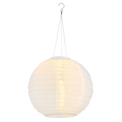 Globo - LED Hängesolarleuchte LED/0,5W/3V IP44 weiß 300 mAh