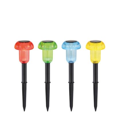 Globo - SET 4x LED RGB Solarleuchte LED/0,05W/3V IP44 150 mAh