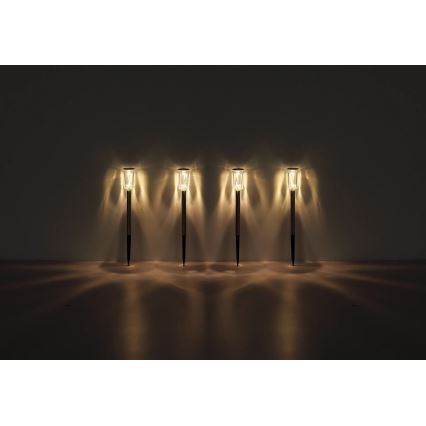 Globo - SET 4x LED Solarleuchte LED/0,06W/1,2V IP44 100 mAh