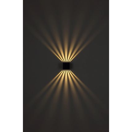 Globo - LED Außenwandleuchte LED/6W/230V IP54 Anthrazit