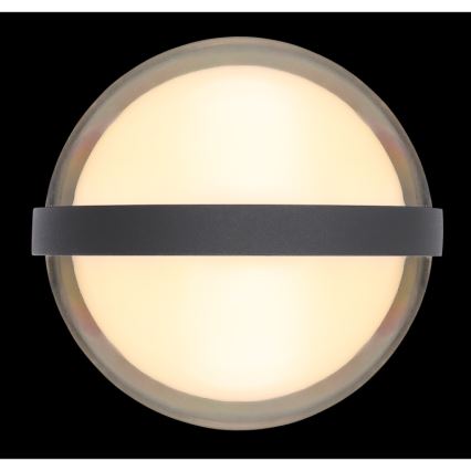 Globo - LED-Outdoor-Wandleuchte LED/12W/230V IP54 schwarz