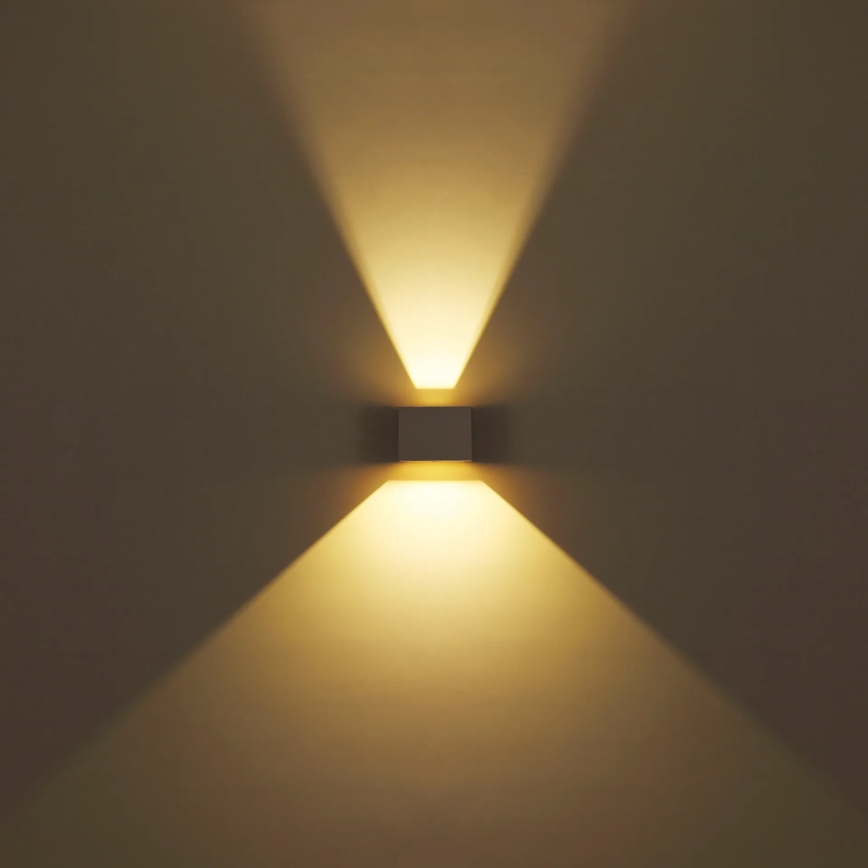 Globo - LED-Außenwandleuchte 2xLED/3W/230V IP54