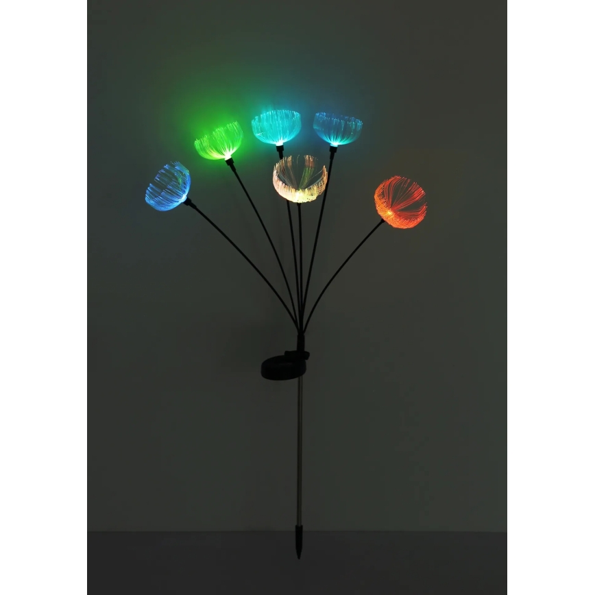 Globo - LED RGB Solarleuchte 6xLED/1,2V IP44 300 mAh