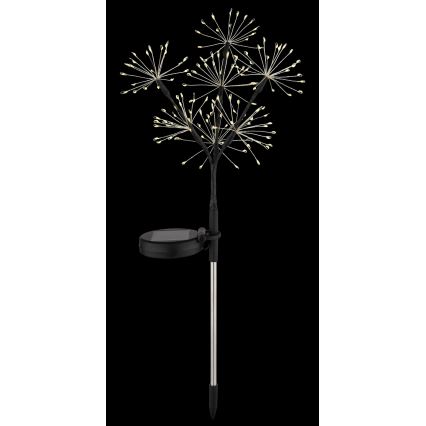 Globo - LED-Solarlampe 3xLED/3V IP44 600 mAh Feuerwerk-Effekt