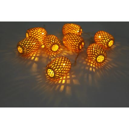 Globo - LED Solar-Lichterkette LED/0,06W/3V 650 cm IP44 400 mAh