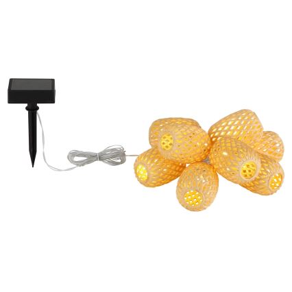 Globo - LED Solar-Lichterkette LED/0,06W/3V 650 cm IP44 400 mAh