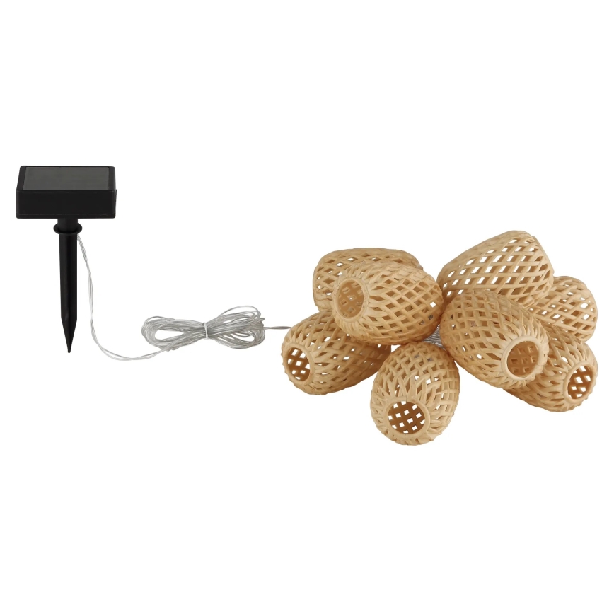 Globo - LED Solar-Lichterkette LED/0,06W/3V 650 cm IP44 400 mAh