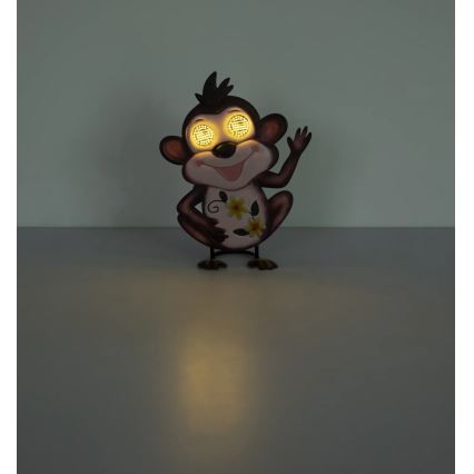 Globo - LED-Solarleuchte 104xLED/3V IP44 300 mAh Affe