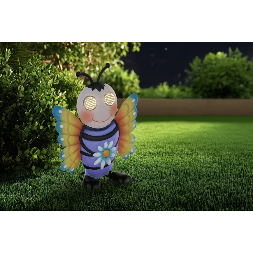 Globo - LED-Solarleuchte 104 LEDs/3 V IP44 300 mAh Biene