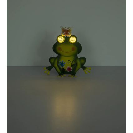 Globo - LED-Solarleuchte 104 LEDs/3 V, IP44, 300 mAh, Frosch